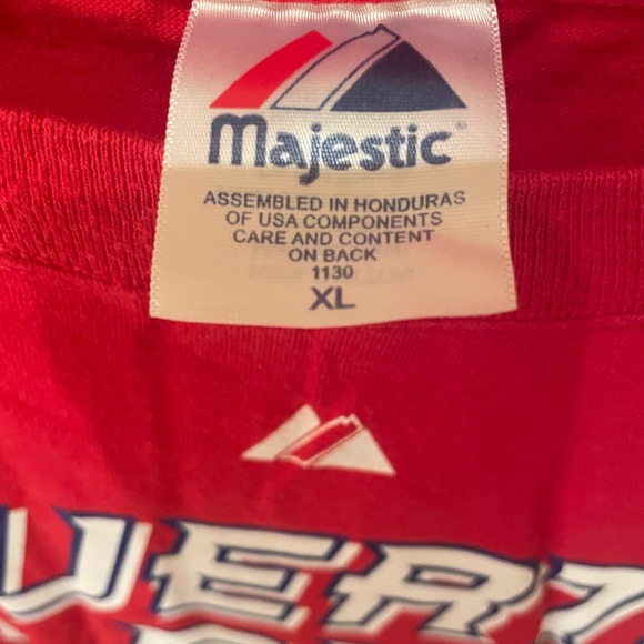 MLB World Baseball Classic 2006 - official Puerto Rico men’s tshirt - Picture 3 of 4